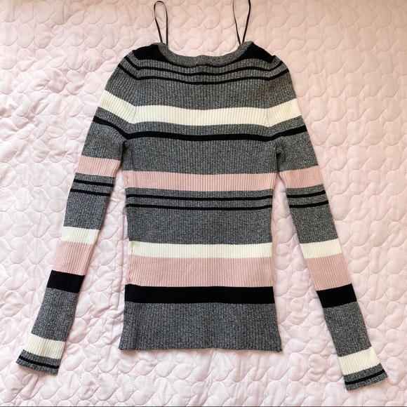 H&M Striped Knit Sweater - Picture 2 of 4